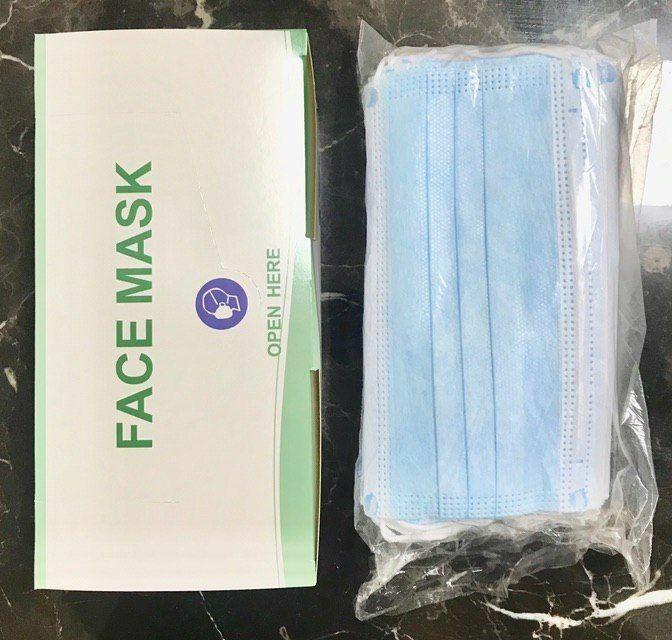 1 Box Face Mask 3 Ply (Include Postage)