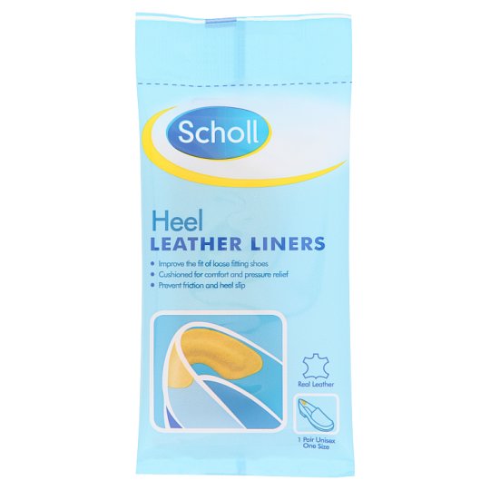 Heel Leather Liners 1 pair