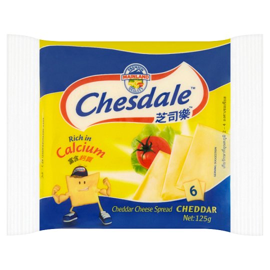 Chesdale Cheddar Cheese Spread 6 slice