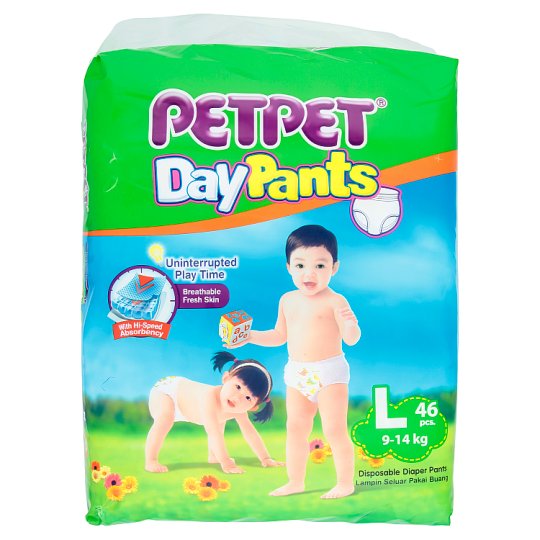 Day Night Disposable Diaper Pants L 9-14kg