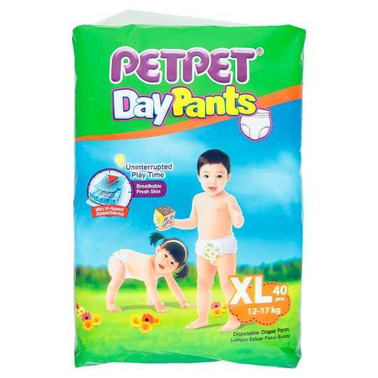 Day Night Disposable Diaper Pants XL 12-17kg