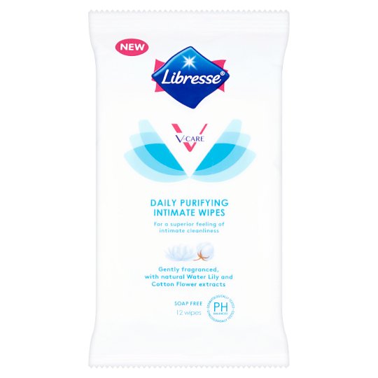V-Care Daily Purifying Intimate Wipes (12 Wipes)