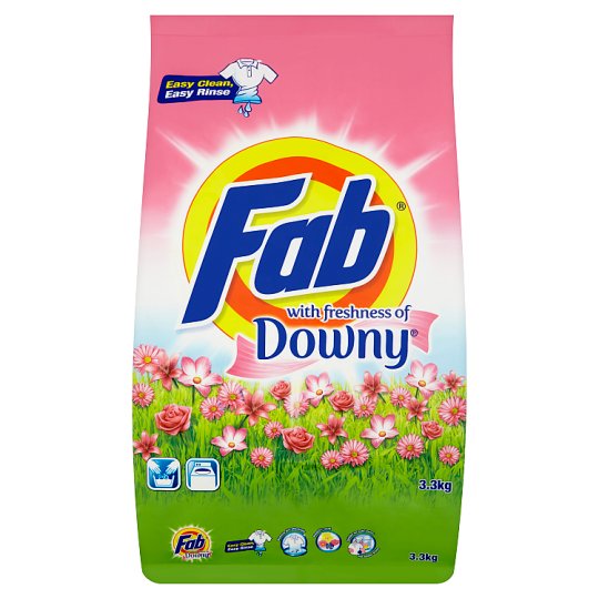 With Freshness of Downy Powder Detergent