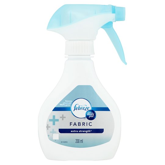 With Ambi Pur Extra Strength Fabric Refresher